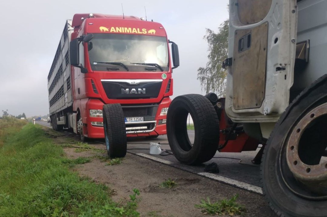 Wymiana opon w terenie